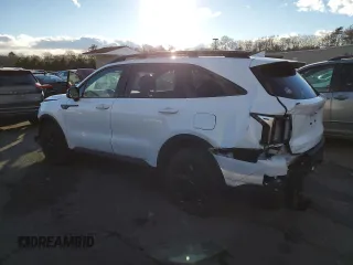 2023 Kia Sorento X-Line S with VIN 5XYRLDLC3PG243446, listed as a Copart auction lot 43506255 with 19,164 mi miles and Salvage Title. Bid and sale history available at DreamBid. Image 2.