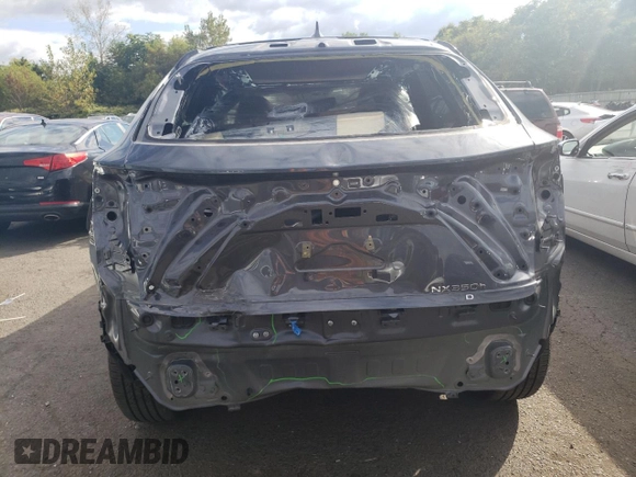 2023 Lexus NX 350h Luxury with VIN 2T2HKCEZ0PC014367, listed as a Copart auction lot 72261014 with Not Provided miles and Salvage Title. Bid and sale history available at DreamBid. Image 6.