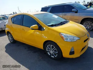 2014 Toyota Prius c One with VIN JTDKDTB32E1068209, listed as a IAAI auction lot 41840919 with 201,698 mi miles. Bid and sale history available at carsss.com. Image 1.