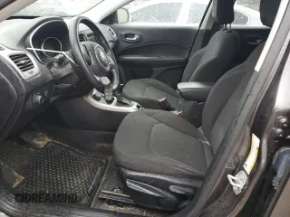 2020 Jeep Compass Sport with VIN 3C4NJDAB8LT210072, listed as a Copart auction lot 54908305 with 104,662 mi miles and Salvage title. Bid and sale history available at DreamBid. Image 7.