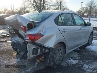 2020 Kia Rio S with VIN 3KPA24AD4LE313846, listed as a IAAI auction lot 41405186 with 113,659 mi miles. Bid and sale history available at carsss.com. Image 4.