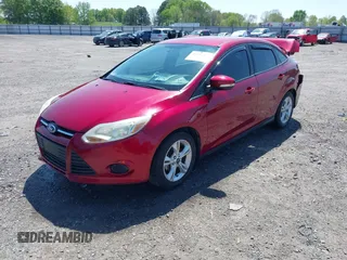2014 Ford Focus SE with VIN 1FADP3F22EL171416, listed as a IAAI auction lot 41982150 with 130,782 mi miles. Bid and sale history available at carsss.com. Image 2.