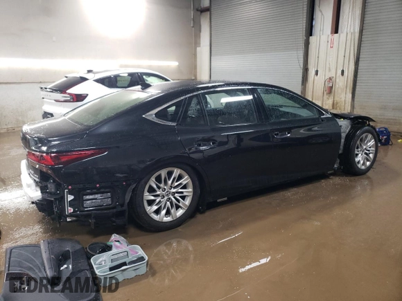 2022 Lexus LS with VIN JTHD51GFXN5010742, listed as a Copart auction lot 48202395 with 13,389 mi miles and Salvage Title. Bid and sale history available at carsss.com. Image 3.