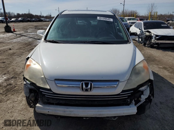2008 Honda CR-V EX-L with VIN JHLRE38728C053663, listed as a Copart auction lot 49199545 with 143,208 mi miles and Salvage Title. Bid and sale history available at carsss.com. Image 5.
