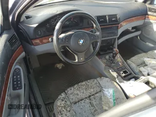 2002 BMW 5 Series 530iA with VIN WBADT63442CH99647, listed as a Copart auction lot 76080444 with 0 mi miles and Salvage Title. Bid and sale history available at carsss.com. Image 8.