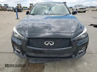 2017 Infiniti Q50 Premium with VIN JN1EV7AR2HM836459, listed as a Copart auction lot 62679735 with 91,161 mi miles and Salvage title. Bid and sale history available at DreamBid. Image 5.