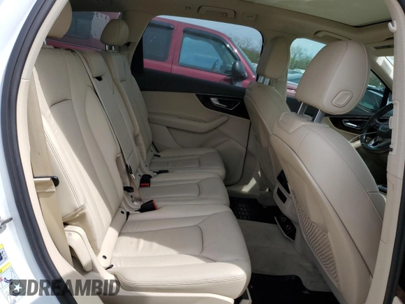 2017 Audi Q7 Premium Plus with VIN WA1LAAF70HD014757, listed as a Copart auction lot 52191525 with 92,788 mi miles and Salvage Title. Bid and sale history available at DreamBid. Image 11.