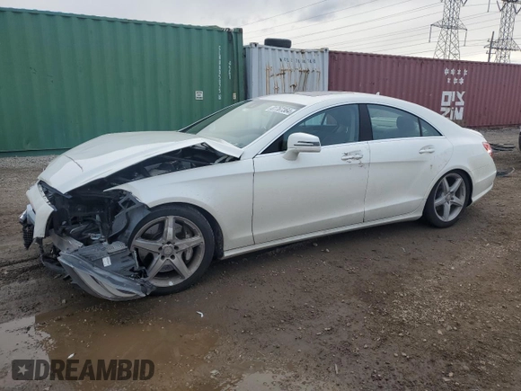 2013 Mercedes-Benz CLS-Class CLS 550 with VIN WDDLJ9BB7DA084997, listed as a Copart auction lot 81767364 with 80,358 mi miles and Salvage Title. Bid and sale history available at carsss.com. Image 1.
