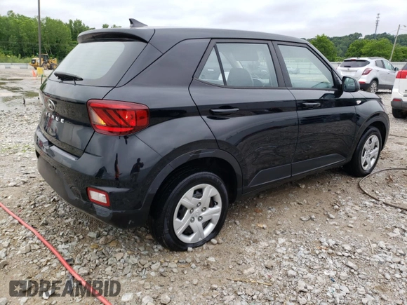 2020 Hyundai Venue SE with VIN KMHRB8A31LU043960, listed as a Copart auction lot 54603965 with 272,211 mi miles and Non repairable. Bid and sale history available at DreamBid. Image 3.