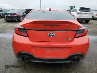 2023 Toyota GR86 Premium with VIN JF1ZNBF17P8763672, listed as a Copart auction lot 44310915 with 21,506 mi miles and Salvage Title. Bid and sale history available at carsss.com. Image 6.