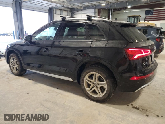 2018 Audi Q5 Premium with VIN WA1ANAFY7J2137977, listed as a Copart auction lot 51082075 with 127,944 mi miles and Salvage Title. Bid and sale history available at carsss.com. Image 2.