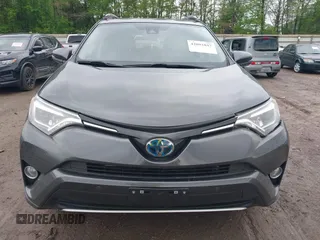 2017 Toyota RAV4 Hybrid Limited with VIN JTMDJREV8HD144858, listed as a IAAI auction lot 42092847 with 135,046 mi miles. Bid and sale history available at carsss.com. Image 12.