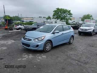 2012 Hyundai Accent GS with VIN KMHCT5AE4CU057239, listed as a IAAI auction lot 42267212 with 99,446 mi miles and . Bid and sale history available at DreamBid. Image 18.