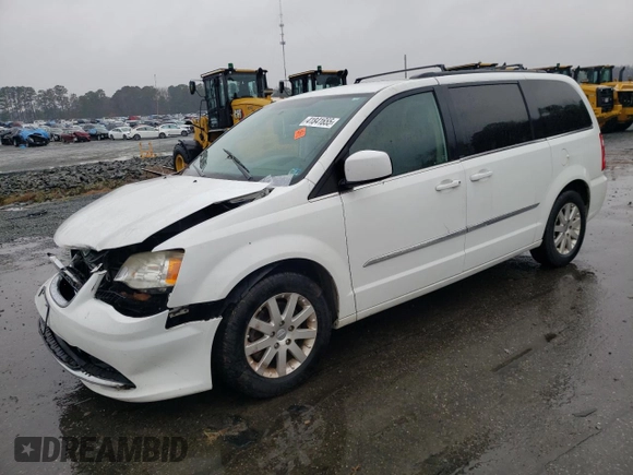 2014 Chrysler Town & Country Touring with VIN 2C4RC1BG0ER218693, listed as a Copart auction lot 41841655 with Not Provided miles and Salvage Title. Bid and sale history available at carsss.com. Image 1.