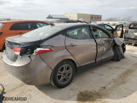 2013 Hyundai Elantra GLS with VIN 5NPDH4AE8DH175715, listed as a Copart auction lot 47591775 with 148,224 mi miles and Salvage Title. Bid and sale history available at carsss.com. Image 3.