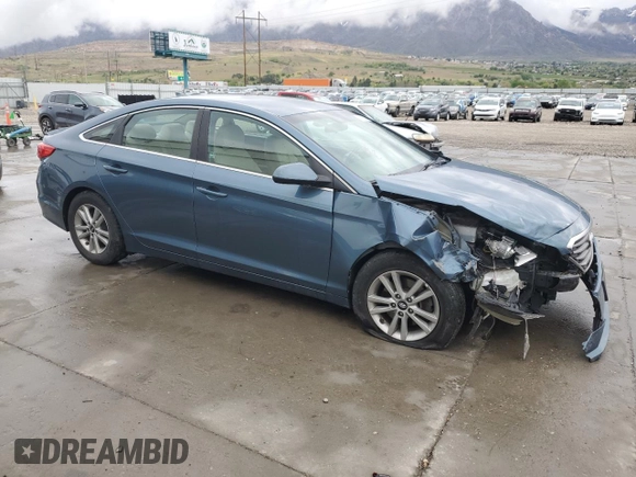 2015 Hyundai Sonata SE z VIN 5NPE24AF0FH200687, wystawiony jako Copart lot #55123525 z przebiegiem 111 325 mil mil oraz Szkoda całkowita • Salvage title. Historia ofert i sprzedaży dostępna na DreamBid. Obrazek 4.