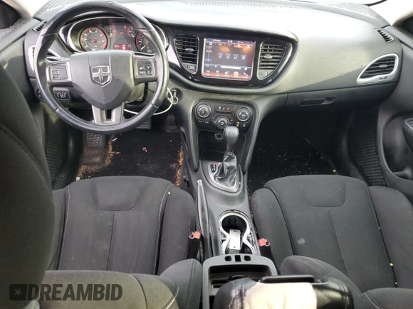2013 Dodge Dart SXT with VIN 1C3CDFBHXDD202502, listed as a Copart auction lot 45672525 with 103,714 mi miles and Salvage Title. Bid and sale history available at carsss.com. Image 8.