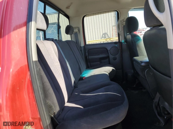 2005 Dodge Ram 1500 SLT with VIN 1D7HA18N45J637681, listed as a Copart auction lot 88174975 with 169,987 mi miles and Clean Title. Bid and sale history available at carsss.com. Image 10.