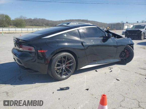 2024 Nissan Z Performance with VIN JN1BZ4BH6RM367552, listed as a Copart auction lot 60036675 with 463 mi miles and Salvage title. Bid and sale history available at DreamBid. Image 3.