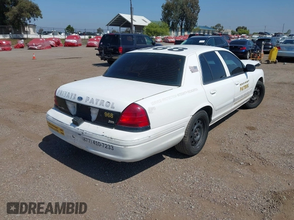 2010 Ford Police Interceptor z VIN 2FABP7BVXAX124727, wystawiony jako IAAI lot #42543692 z przebiegiem 195 759 mil mil oraz . Historia ofert i sprzedaży dostępna na DreamBid. Obrazek 4.