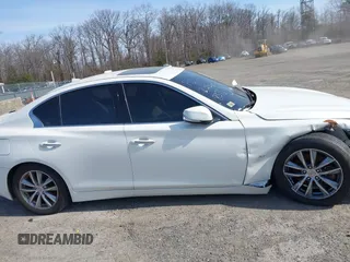 2015 Infiniti Q50 Sport with VIN JN1BV7AR3FM398373, listed as a IAAI auction lot 41714110 with Not provided miles and . Bid and sale history available at DreamBid. Image 12.
