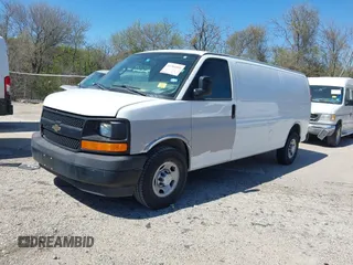 2017 Chevrolet Express Cargo Van with VIN 1GCWGBFFXH1139037, listed as a IAAI auction lot 41784999 with 198,660 mi miles. Bid and sale history available at carsss.com. Image 20.