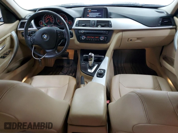 2012 BMW 3 Series 328i with VIN WBA3A5C56CF347250, listed as a Copart auction lot 50598665 with 134,361 mi miles and Salvage title. Bid and sale history available at DreamBid. Image 8.