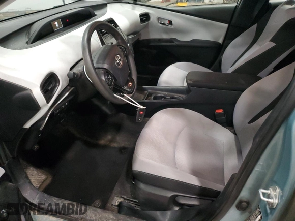 2021 Toyota Prius L Eco with VIN JTDKAMFU6M3130375, listed as a Copart auction lot 50926905 with 112,124 mi miles and Salvage Title. Bid and sale history available at carsss.com. Image 7.