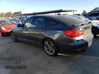 2016 BMW 3 Series GT 328i xDrive with VIN WBA8Z5C57GG500832, listed as a Copart auction lot 38520953 with 64,054 mi miles. Bid and sale history available at carsss.com. Image 2.