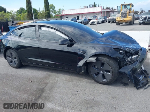 2022 Tesla Model 3 with VIN 5YJ3E1EA7NF314744, listed as a IAAI auction lot 42057596 with 30,936 mi miles and . Bid and sale history available at DreamBid. Image 13.