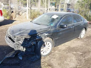 2013 Honda Accord Sdn EX-L with VIN 1HGCR2F86DA259007, listed as a IAAI auction lot 41597241 with 169,448 mi miles. Bid and sale history available at carsss.com. Image 2.