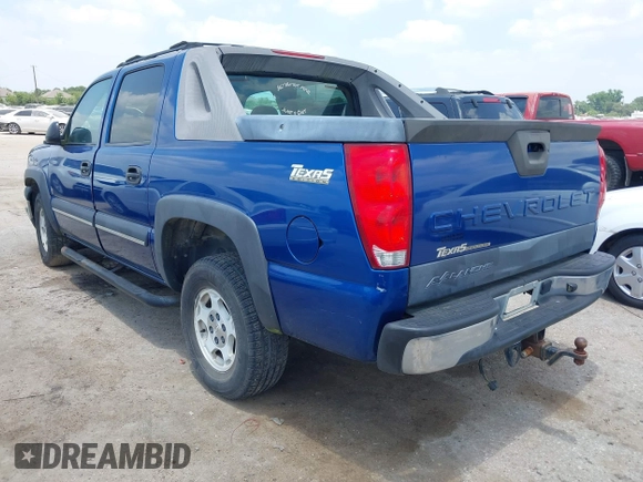 2004 Chevrolet Avalanche Z66 with VIN 3GNEC12T14G154302, listed as a IAAI auction lot 42308631 with Not provided miles and . Bid and sale history available at DreamBid. Image 3.