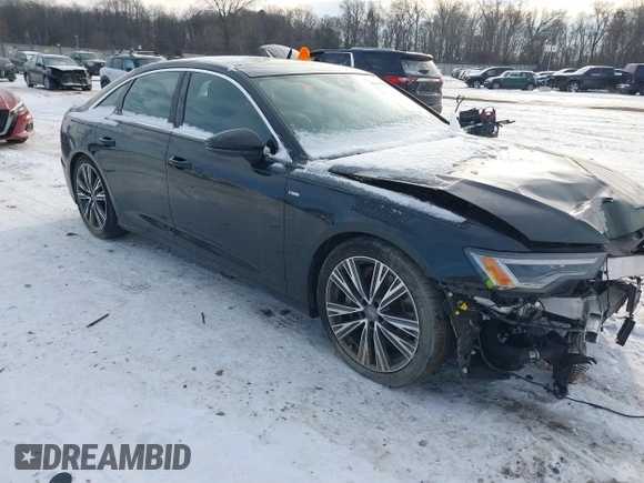 2019 Audi A6 Premium Plus z VIN WAUL2AF29KN114782, wystawiony jako IAAI lot #41393525 z przebiegiem 63 956 mil mil oraz . Historia ofert i sprzedaży dostępna na DreamBid. Obrazek 1.