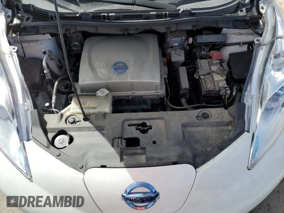 2015 Nissan LEAF SV with VIN 1N4AZ0CP2FC306391, listed as a Copart auction lot 45011273 with 56,669 mi miles and . Bid and sale history available at DreamBid. Image 11.