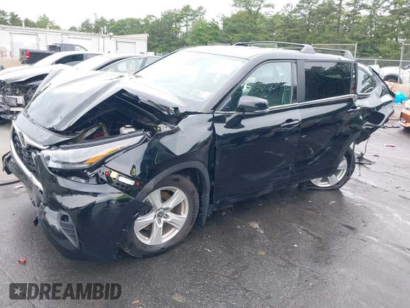 2023 Toyota Highlander L with VIN 5TDKDRBH6PS043799, listed as a IAAI auction lot 42617278 with 14,744 mi miles and . Bid and sale history available at DreamBid. Image 17.
