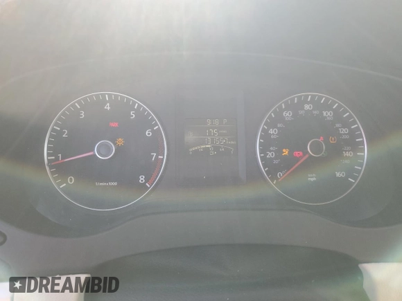2013 Volkswagen Jetta SE with VIN 3VWDX7AJ5DM443466, listed as a Copart auction lot 56181425 with 131,557 mi miles and Salvage title. Bid and sale history available at DreamBid. Image 9.