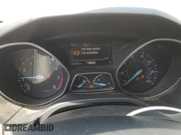 2015 Ford Focus Titanium with VIN 1FADP3N23FL375368, listed as a Copart auction lot 60707305 with 153,300 mi miles and Clean title. Bid and sale history available at DreamBid. Image 9.