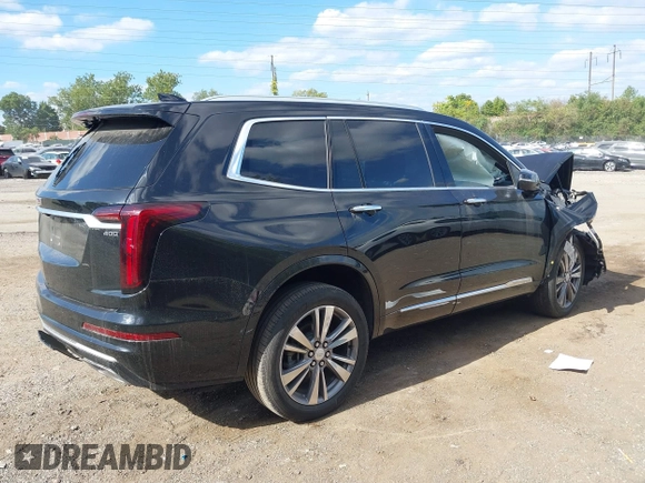 2020 Cadillac XT6 AWD Premium Luxury with VIN 1GYKPDRS0LZ101498, listed as a IAAI auction lot 40506360 with 46,920 mi miles and . Bid and sale history available at DreamBid. Image 4.