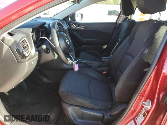 2014 Mazda 3 i Sport with VIN JM1BM1K78E1147603, listed as a Copart auction lot 47890505 with 96,403 mi miles and Salvage Title. Bid and sale history available at carsss.com. Image 7.