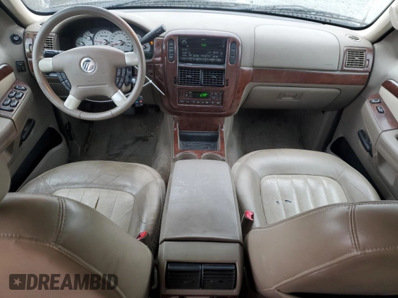 2002 Mercury Mountaineer z VIN 4M2DU66E12ZJ34780, wystawiony jako Copart lot #42529655 z przebiegiem 142 723 mil mil oraz Szkoda całkowita • Salvage title. Historia ofert i sprzedaży dostępna na DreamBid. Obrazek 8.