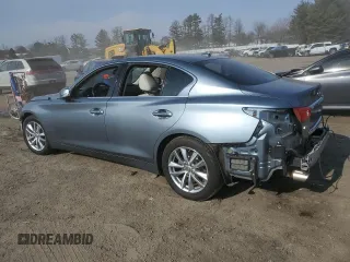 2017 Infiniti Q50 3.0t Premium with VIN JN1EV7ARXHM839092, listed as a Copart auction lot 47545185 with 79,226 mi miles and Salvage Title. Bid and sale history available at carsss.com. Image 2.