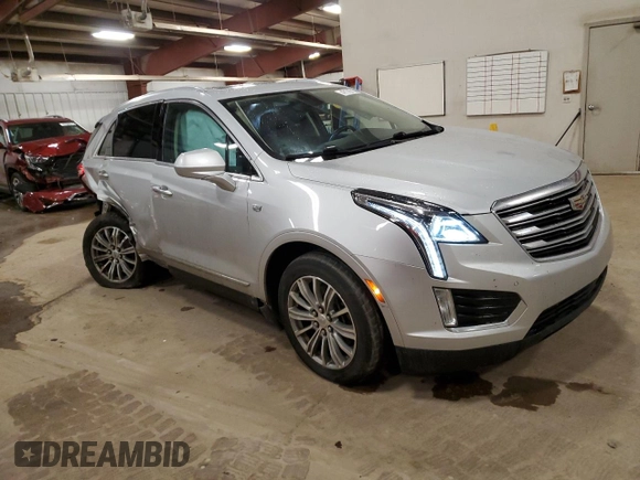 2017 Cadillac XT5 Luxury AWD with VIN 1GYKNDRS1HZ175557, listed as a Copart auction lot 47179715 with 136,677 mi miles and Clean Title. Bid and sale history available at carsss.com. Image 4.