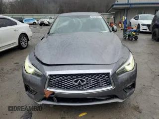 2021 Infiniti Q50 Pure z VIN JN1EV7AR2MM754239, wystawiony jako Copart lot #84278044 z przebiegiem 72 490 mil mil oraz Szkoda całkowita • Salvage title. Historia ofert i sprzedaży dostępna na DreamBid. Obrazek 5.