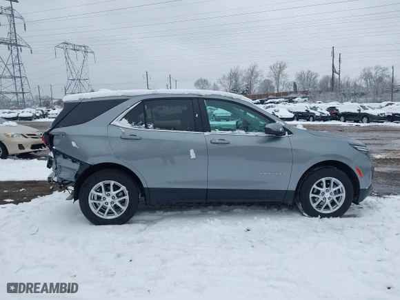 2024 Chevrolet Equinox LT with VIN 3GNAXTEGXRL248979, listed as a IAAI auction lot 41362027 with 13,196 mi miles. Bid and sale history available at carsss.com. Image 13.