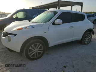 2014 Nissan Juke S with VIN JN8AF5MR5ET453579, listed as a Copart auction lot 52574085 with 0 mi miles and Salvage Title. Bid and sale history available at carsss.com. Image 1.
