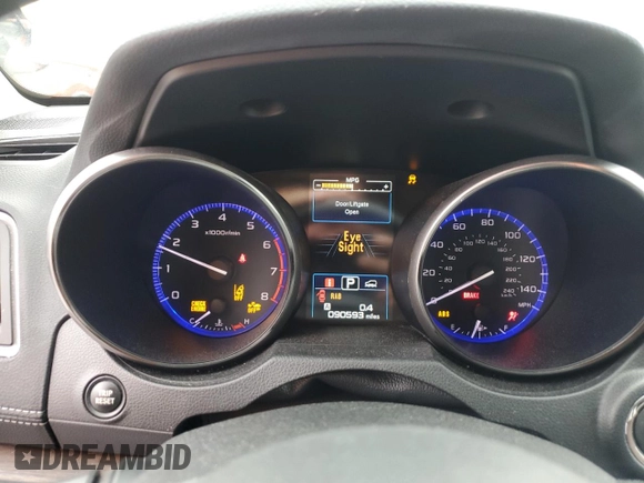 2019 Subaru Outback Touring with VIN 4S4BSATC9K3388745, listed as a Copart auction lot 61030205 with 90,593 mi miles and Salvage title. Bid and sale history available at DreamBid. Image 9.