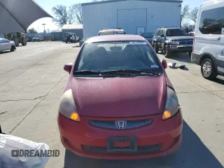 2008 Honda Fit with VIN JHMGD37448S041419, listed as a Copart auction lot 42149095 with 195,311 mi miles and Salvage Title. Bid and sale history available at carsss.com. Image 5.