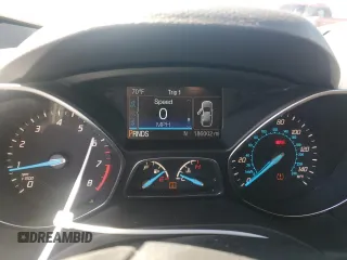 2016 Ford Escape Titanium with VIN 1FMCU9J98GUA77653, listed as a Copart auction lot 49594515 with 186,002 mi miles and Salvage Title. Bid and sale history available at DreamBid. Image 9.