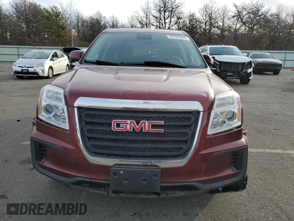 2017 GMC Terrain SLE with VIN 2GKFLSEK8H6249662, listed as a Copart auction lot 79162344 with 47,580 mi miles and Salvage Title. Bid and sale history available at carsss.com. Image 5.