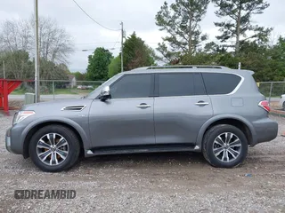 2018 Nissan Armada Platinum with VIN JN8AY2ND2J9055135, listed as a IAAI auction lot 41969418 with 84,851 mi miles. Bid and sale history available at carsss.com. Image 15.